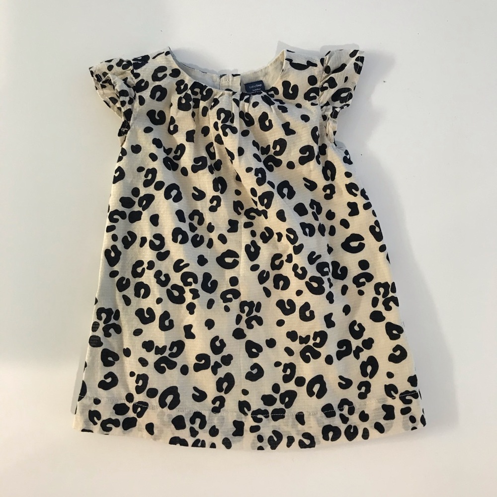 Gap toddler girl’s leopard print dress